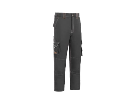 Pantalon Stretch Triple Costura L9000 Gris