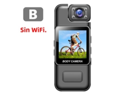 (com Wi-fi) Mini Câmera Policial Portátil 4k Wifi Ultra Hd Com Visão Noturna Infravermelha