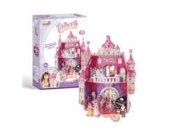 Quebra-cabeça Princesa 3D de aniversário