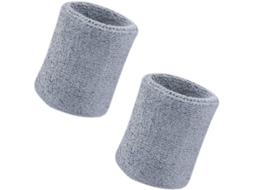 lcs Pacote Com 2 Faixas De Pulso De 10 Cm (4 Polegadas) Em Algodão Macio E Grosso, Ideais Para Tênis, Academia, Futebol, Basquete E Corrida.