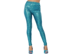 Legging DISFRAZZES Azuis De Sereia (Tam: Tamanho Único )