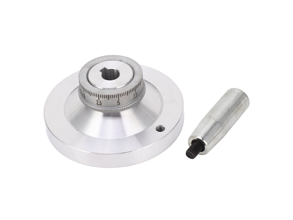 Roda Manual de 80mm para Tornos S/MARCA