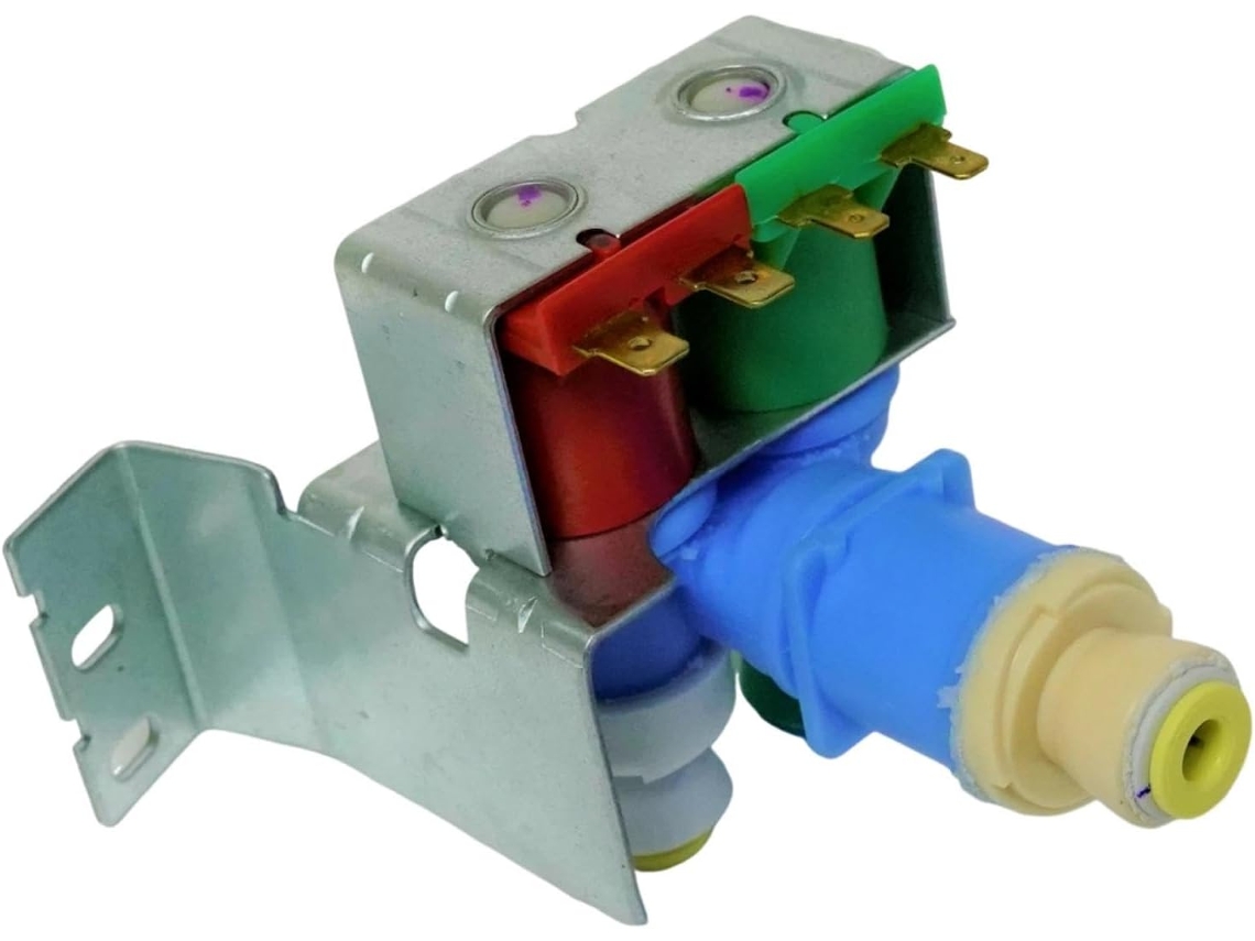 Válvula De Entrada Água Para Refrigerador W10408179, Compatível Com