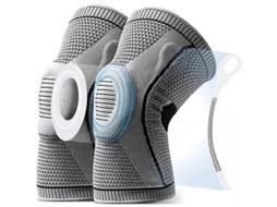 Rodillera Médica S/MARCA, Ultra Knee Elite, compressão, com resortes e almofadas de silicone, XL, 2 unidades