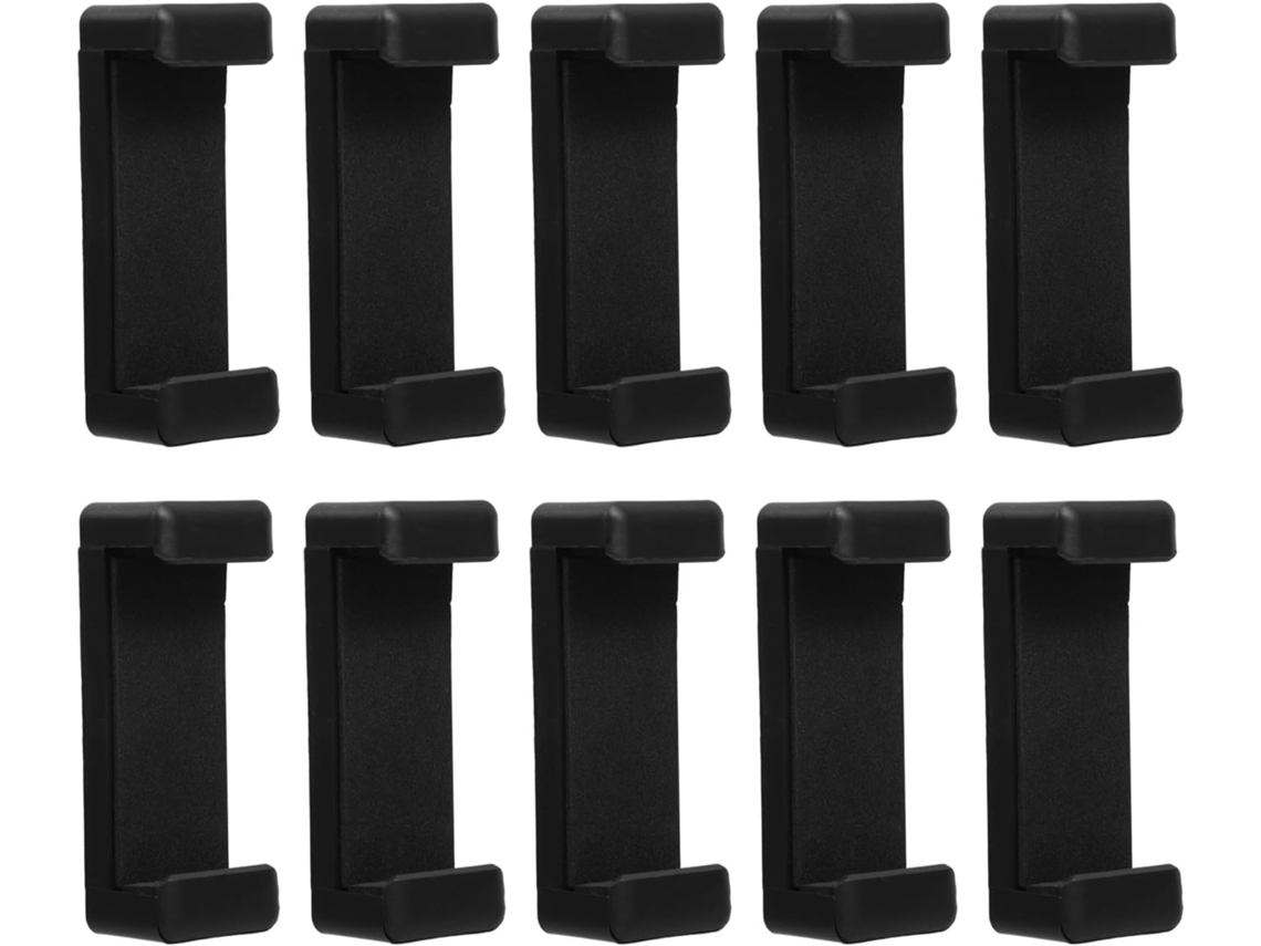 Suporte Para Smartphone Vosarea Preto Com Tripé, Em Abs E Eva, Fácil De Instalar, Interface De Parafuso