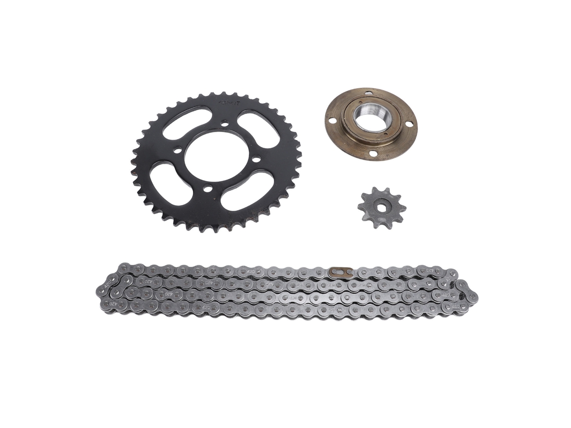 Conjunto de 3 Piñón de Aço 420, 11t, para Moto