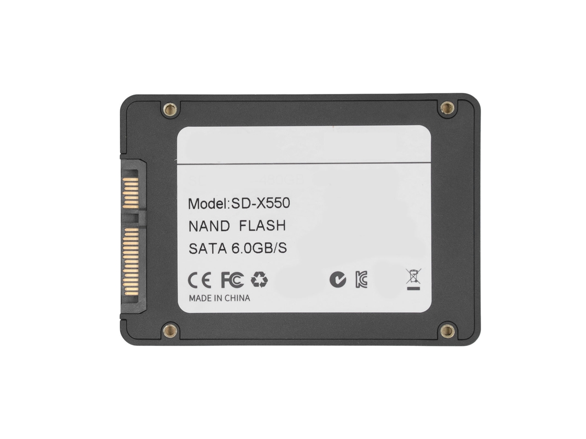 Unidade De Estado Sólido (sata Iii 6gb/s 2.5 Polegadas Interna) Capacidade Real Do Disco Rígido