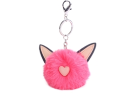Chaveiro De Orelhas De Gato Decoração Bolsa E Celular