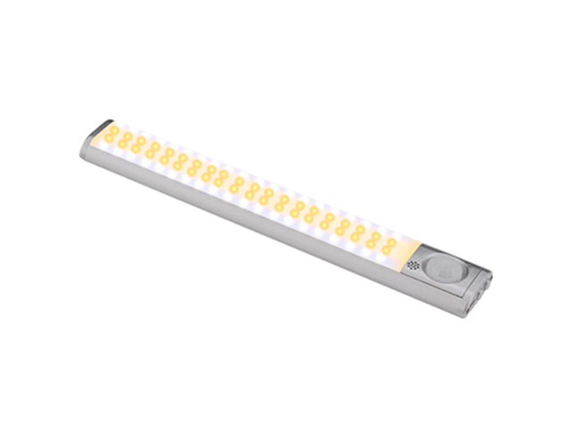 Luminária Led Com Sensor De Movimento, Recarregável, Usb, Sem Fio, Brilho Ajustável, 3 Cores Para Guarda-roupa, Armário, Cozinha