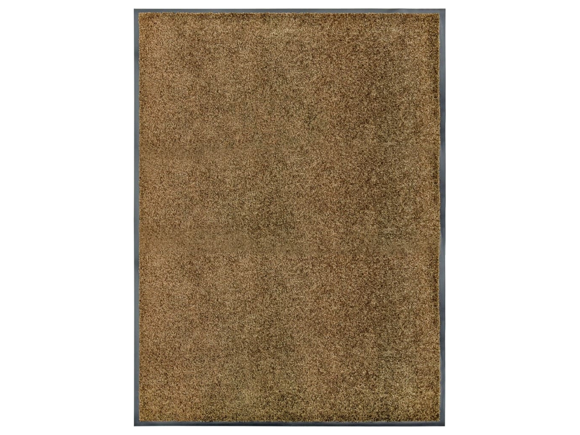 Door Mat, Door Mats Vidaxl Marrom Tecido (90 X 120 Cm)