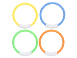 Conjunto de 4 Anéis de Mergulho AQUAFORGE