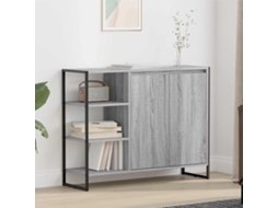 Vidaxl Armário Lateral Cinza Sonoma 96,5 X 30 X 75 Cm