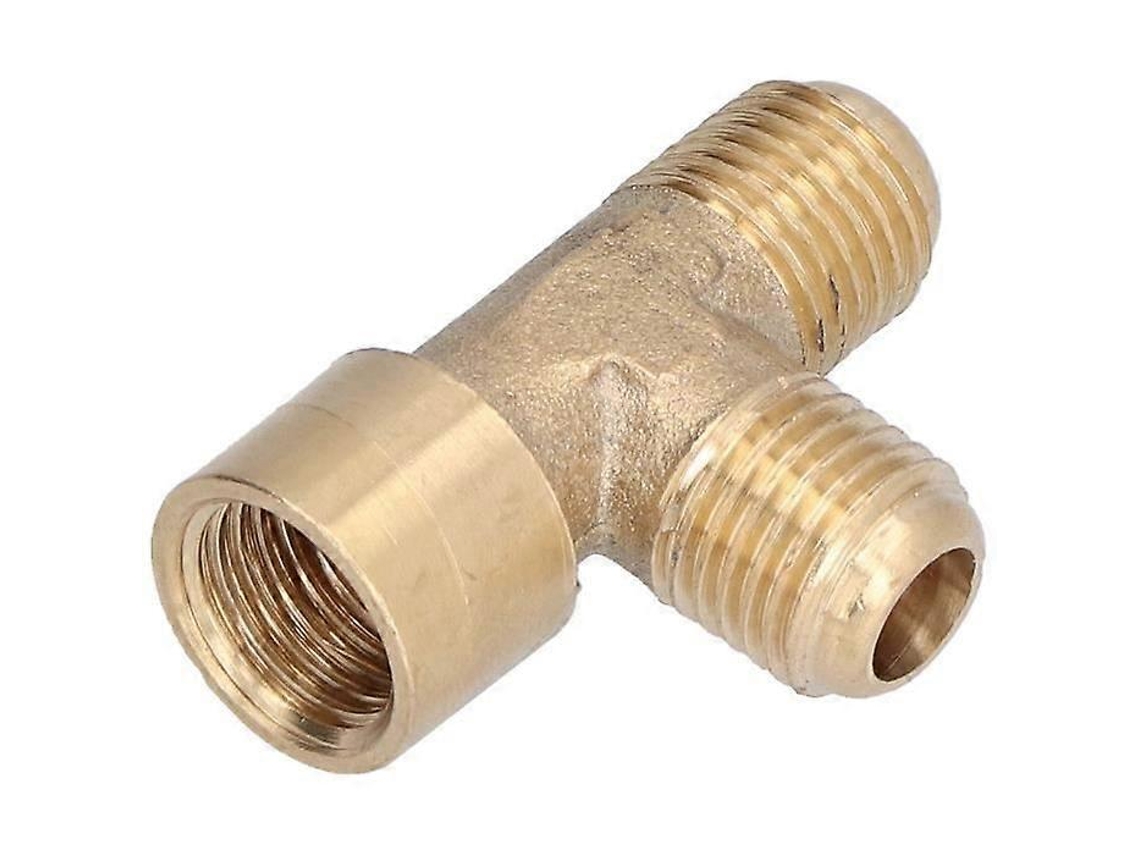 Adaptador De 3 Vias Em Latão, Adaptador De 3 Vias Com Rosca Externa, Conexão De Junta, Acessórios Pneumáticos Hengjian