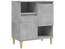 Sideboard, Sideboards Vidaxl Cinzeto Madeira Processada (n/a)
