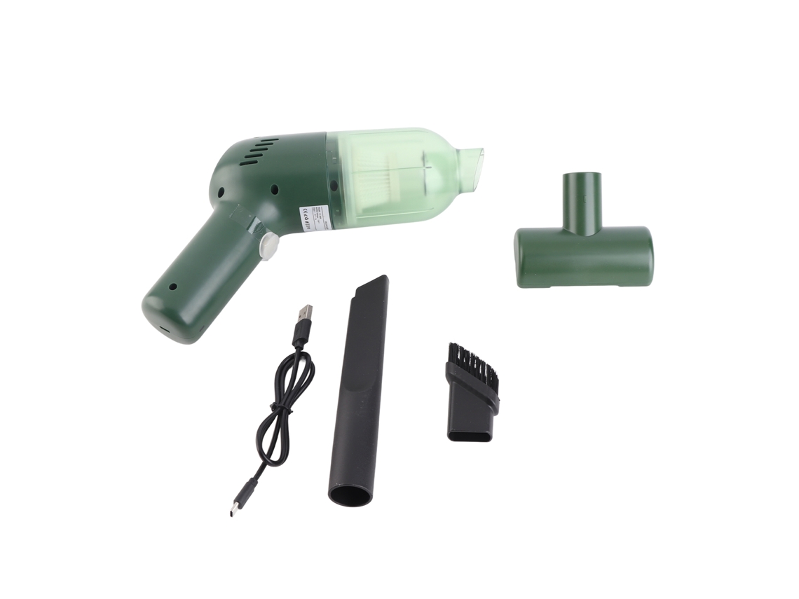 Aspirador Portátil Sem Fio 4500pa 120w Bateria 3600mah para Carro Casa Cabelo de Pet
