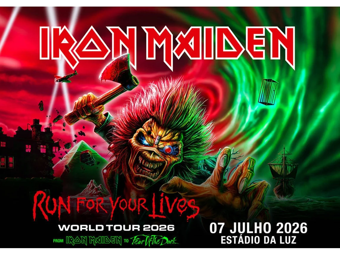 Bilhete IRON MAIDEN - 2026