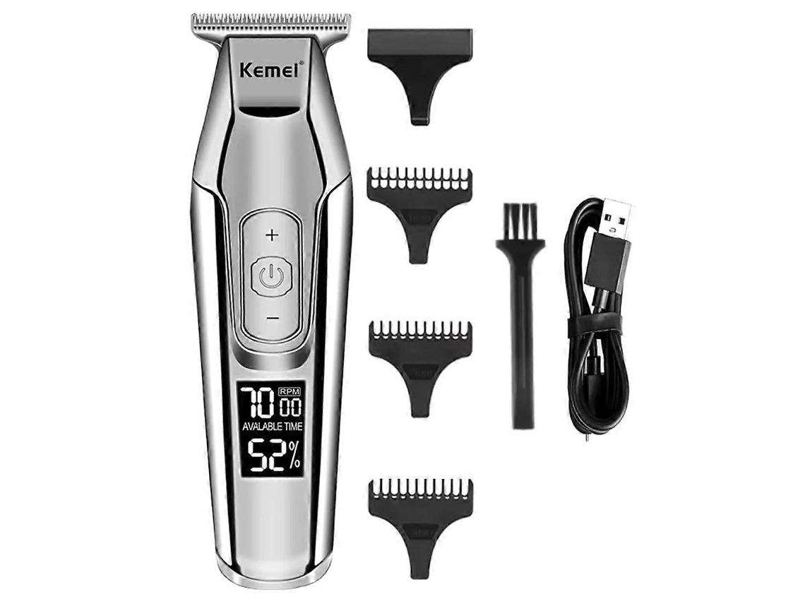 Aparador De Cabelo Elétrico, Com Display Led, Para Corte De Cabelo