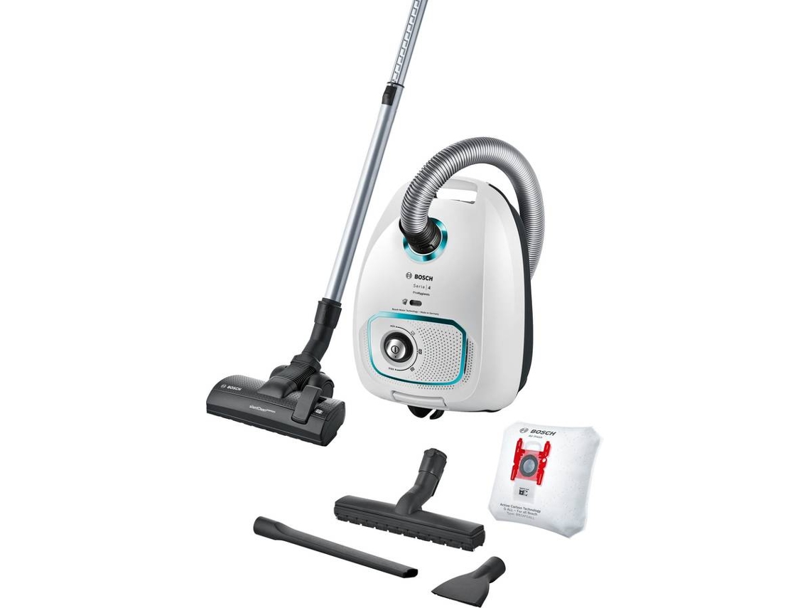 Aspirador com Saco BOSCH BGLS4HYG2 Série 4 ProHygienic (69 dB - Saco de pó 4 L)