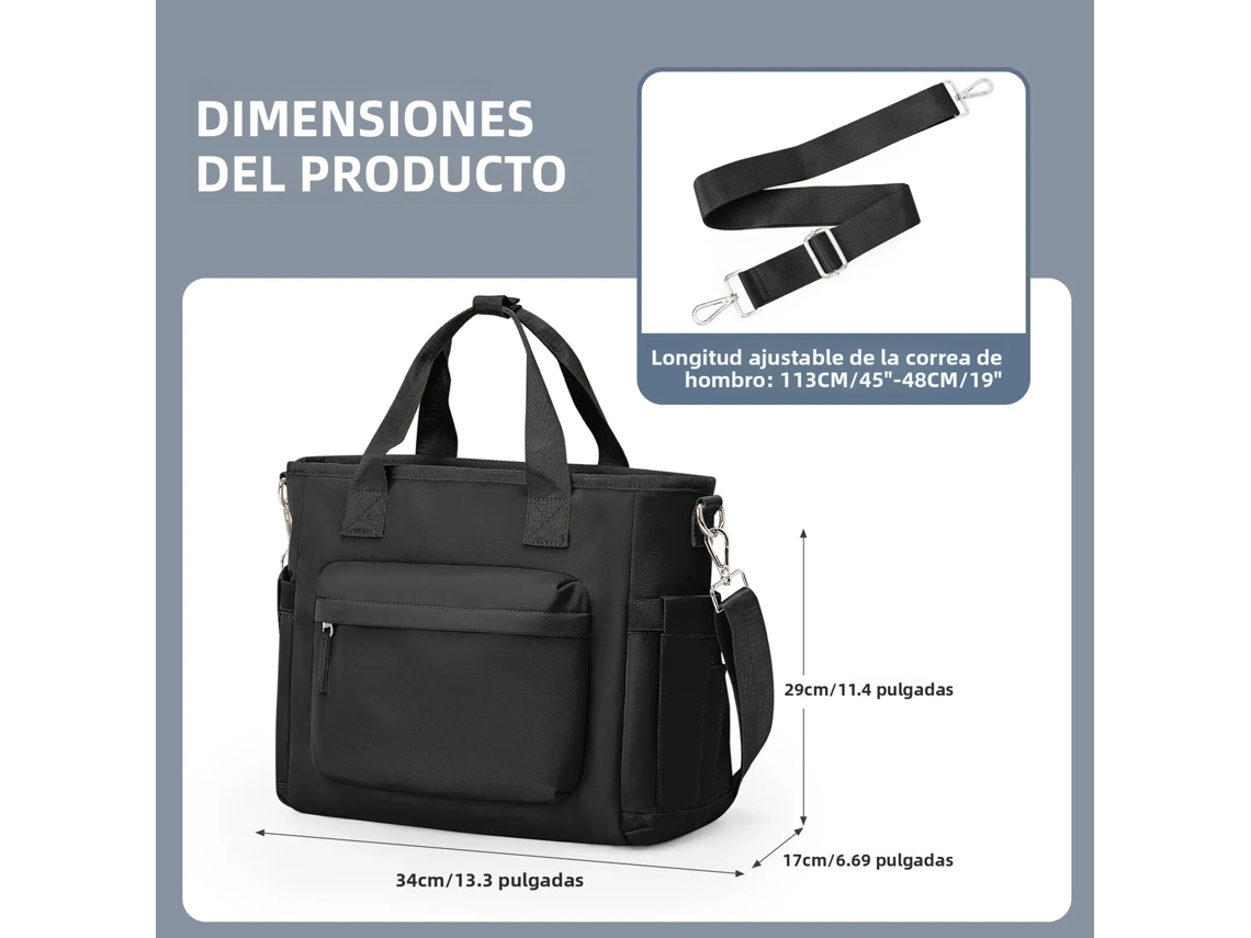 (preto) Bolsa Térmica Unissex Para Almoço Com Alça De Ombro, Reutilizável.