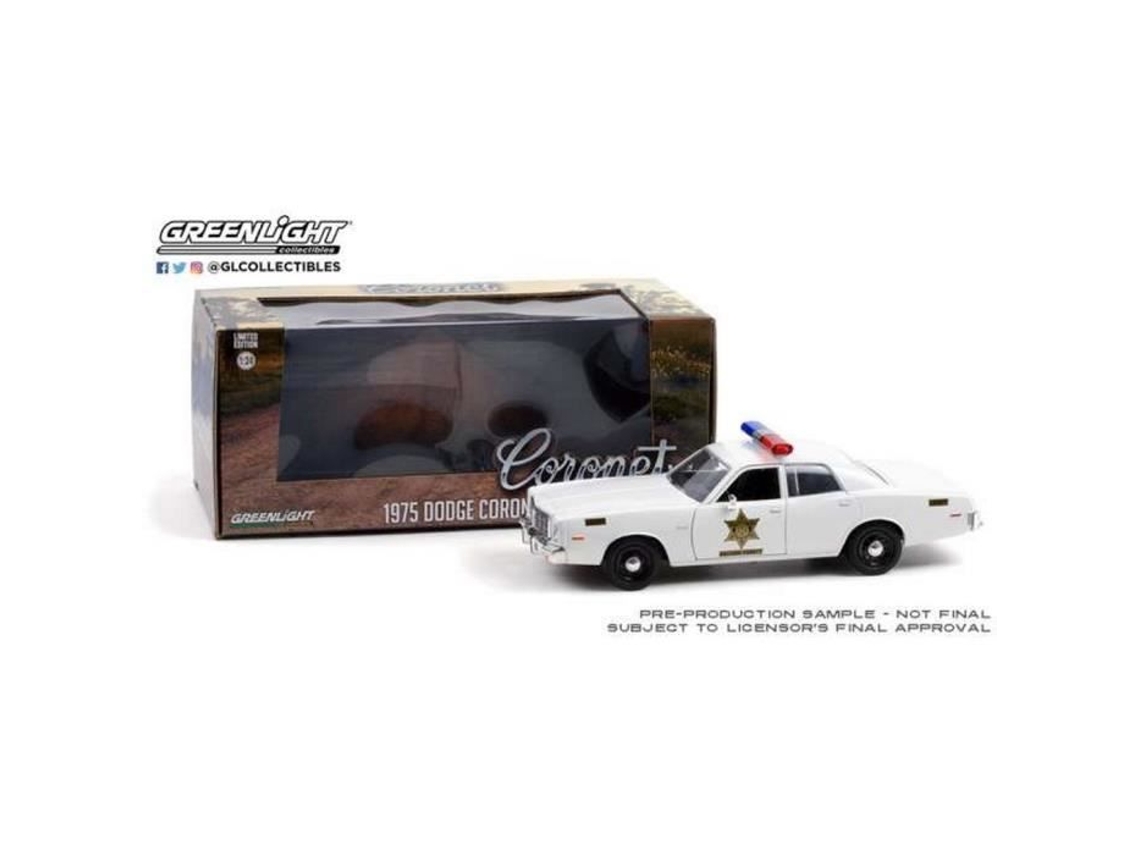 Miniaturas Montadas Dodge Hazzard Country Sheriff 1975 1/24 GREENLIGHT