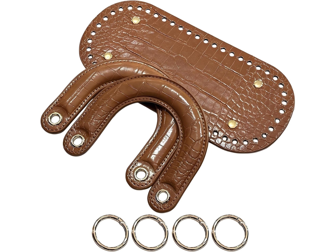 Conjunto De Ferragens Ergonômicas Para Bolsas, Alça De Ombro Flexível Em Couro Pu, Bolsas Acessórias Para Uma