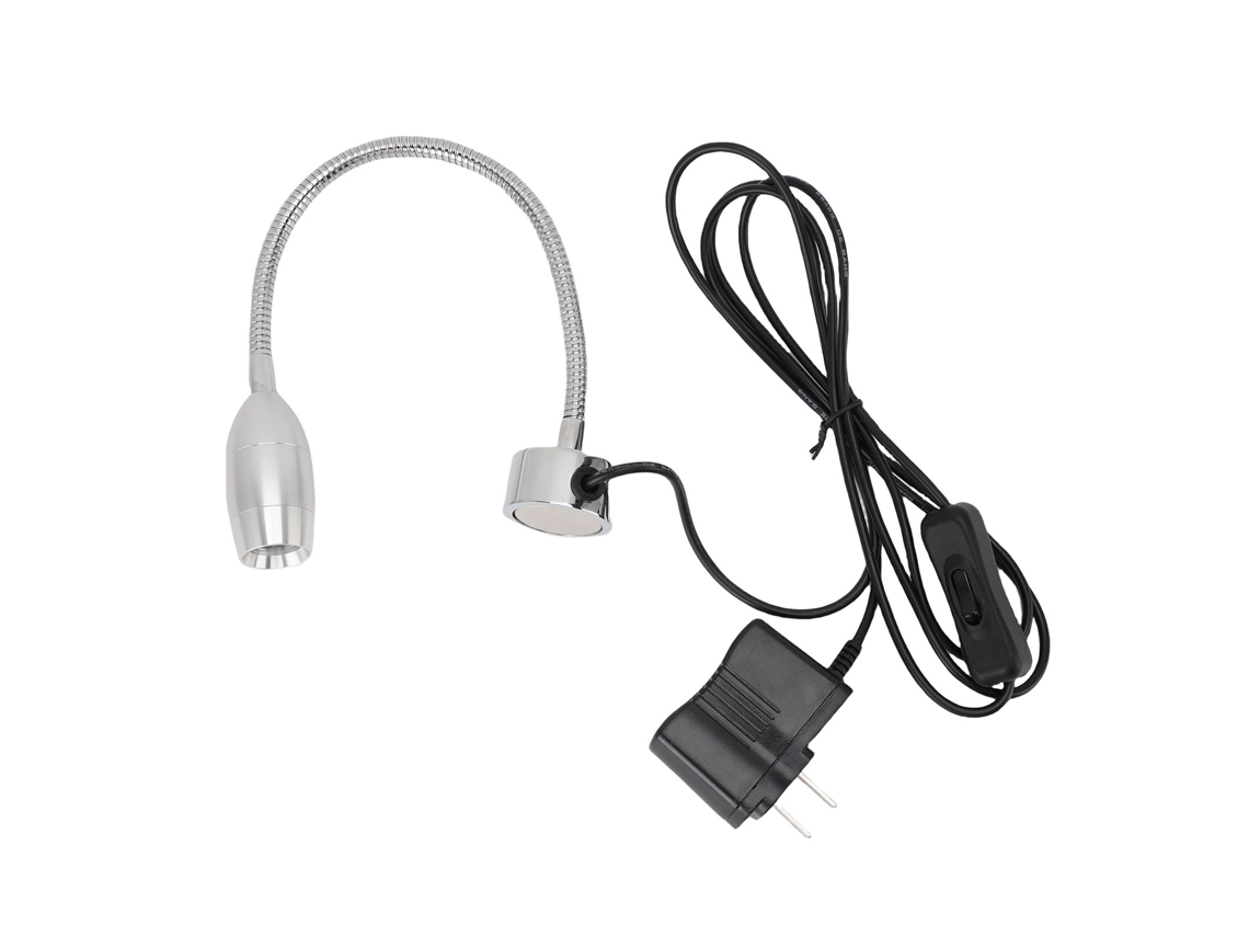 2026 luz de Trabalho Magnética Led com Braço Flexível e Base Magnética para Oficina, Máquina de Costura, Latonaria e Iluminação Industrial