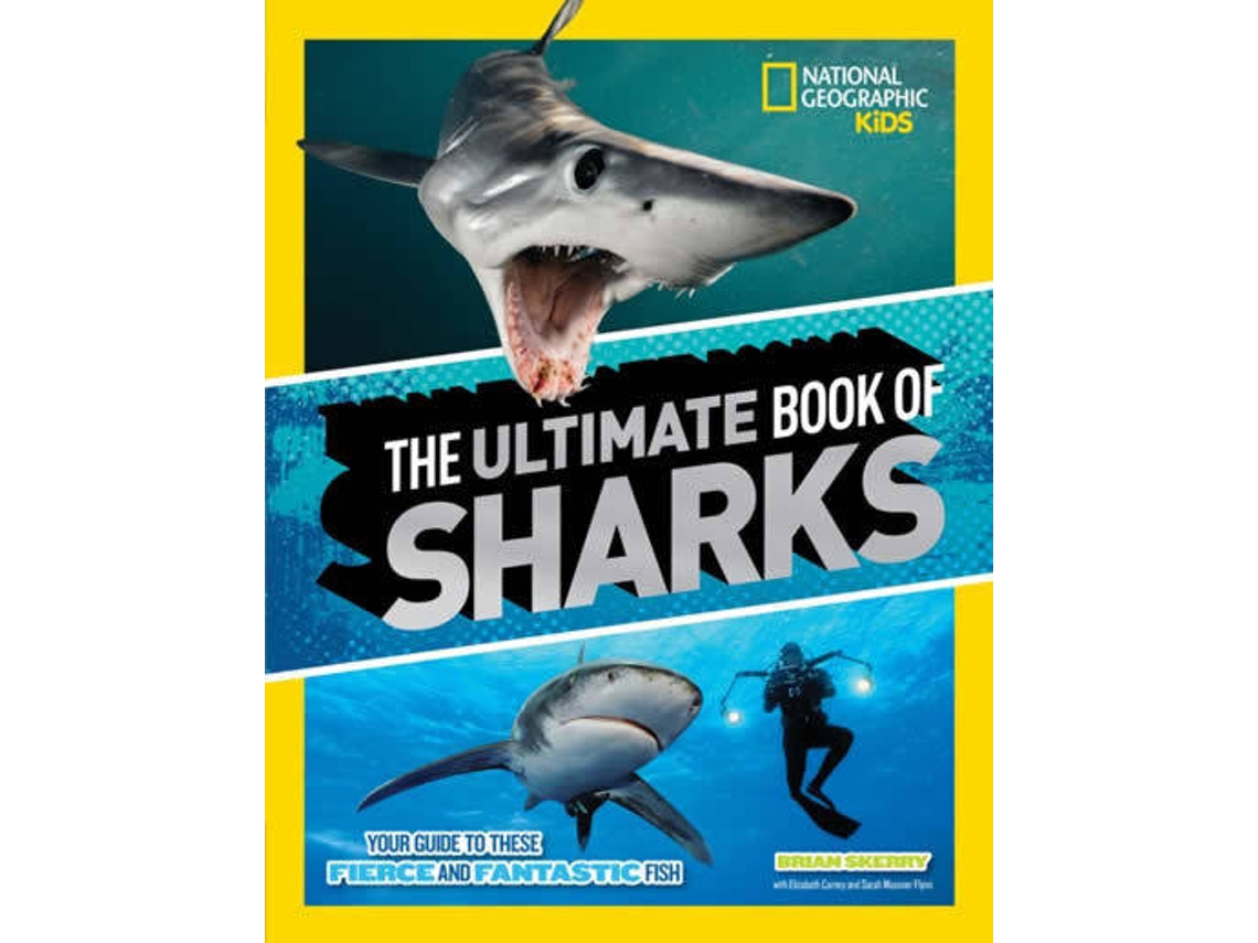 Livro Ultimate Book of Sharks de Brian Skerry (Inglês - Capa Dura)