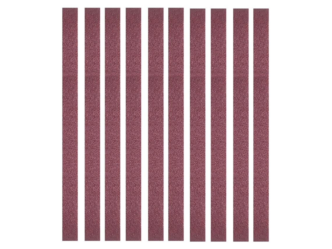 10pcs Cinta De Lija De Alúmina 452x15mm 120 Grit Para Lijadora Herramienta De Pulido Muebles Hardware