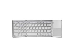 Mini Teclado Bluetooth Sem Fio Dobrável Triplo, Teclado Universal Portátil Com Mouse E Touchpad Para Ios Ly Ebike