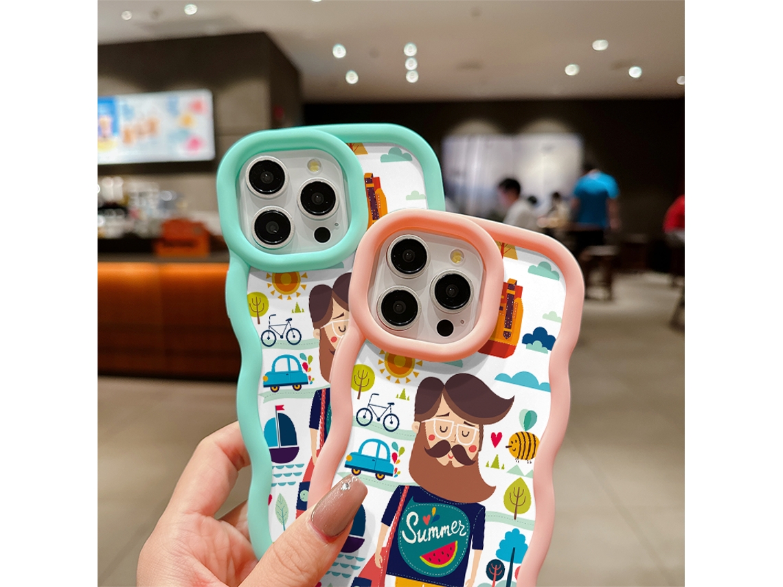 Capa Telemóvel Personalizável para VEANXIN Retro Multicor