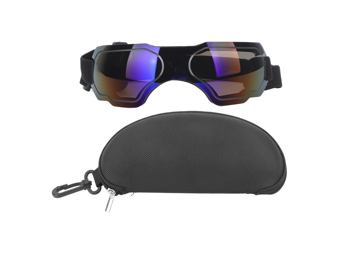 Óculos de sol com proteção UV e anti-vento para cães de tamanho médio e grande.