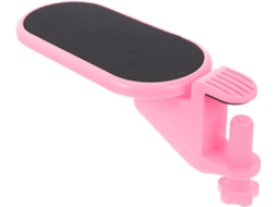 Apoio de Pulso Giratório Rosa em Eva para Teclado e Mouse, Suporte Ergonômico SFUSHOS