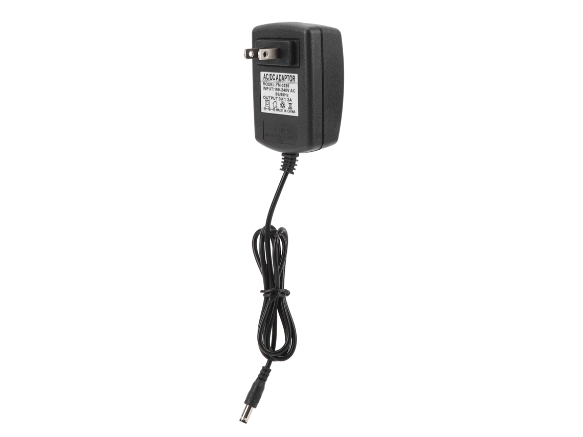 Adaptador De Energia 3v 2a Plug 5.5mmx2.5mm Cabo 37 Polegadas Para Speaker Led Display Console Us Plug