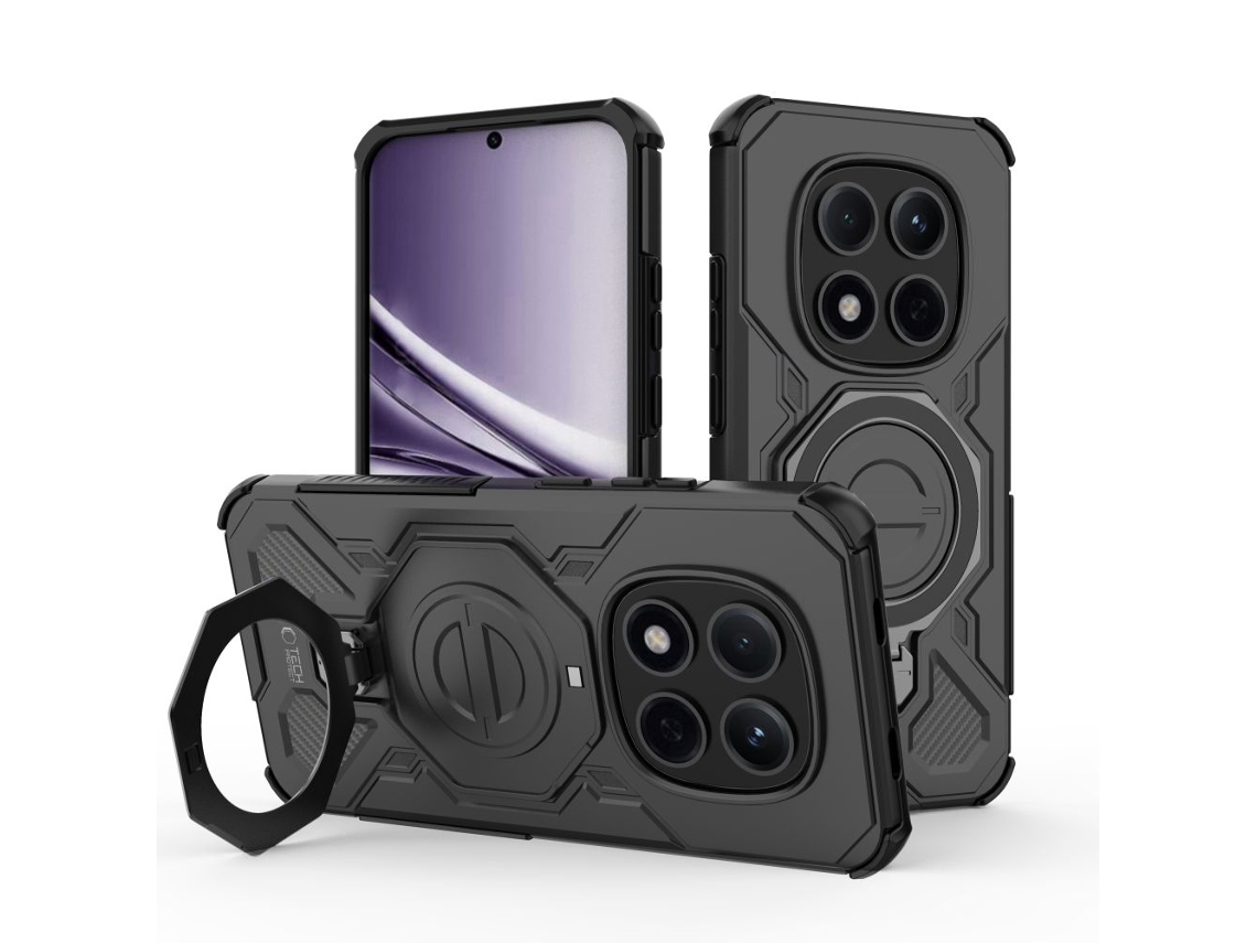 Capa Com Suporte Tech-protect Tacticstand Magsafe Para Xiaomi Redmi Note 15 Pro 5g