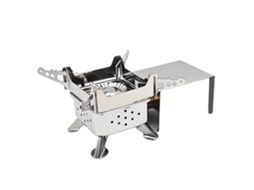 Fogão de Camping Portátil a Gás Inox Mini