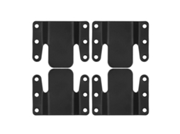 Laxiscreed Conjunto De Conectores Para Sofá Modular – 4 Peças, Instalação Fácil