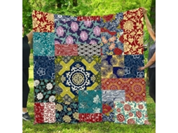 Colcha Acolchoada Fansu Capa de Cama Cobertor para Ar Condicionado Edredom Conjunto Estampada Sofá com Criança