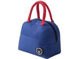 Bolsa Térmica Portátil para Almoço, com Zíper, Impermeável, em Tecido Oxford BRILVIBERA