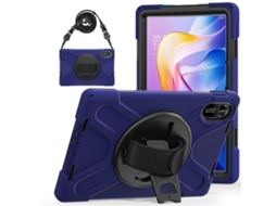 Capa híbrida de silicone para tablet WeBake com suporte giratório e alça de ombro