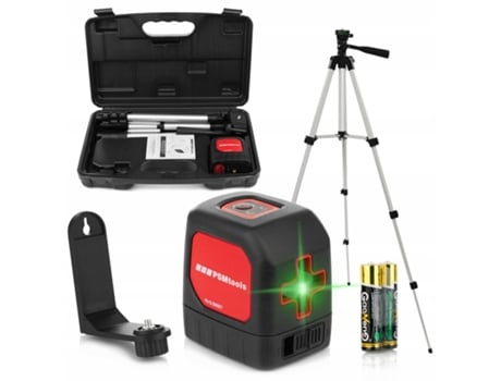 Laser de linha cruzada verde 30 M, conjunto com tripé Vorel