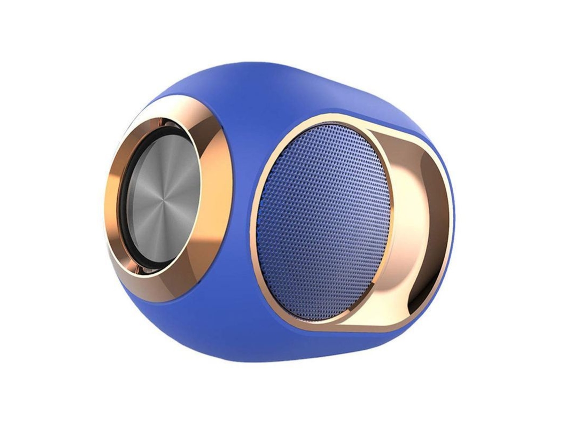 2026-altavoz Bluetooth 5.0 Subwoofer Estéreo Hi-fi Tws Inalámbrico Com Suporte Para Usb (azul)