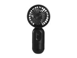 Mini Ventilador Portátil Leve E Recarregável Via Usb Com Três Velocidades.