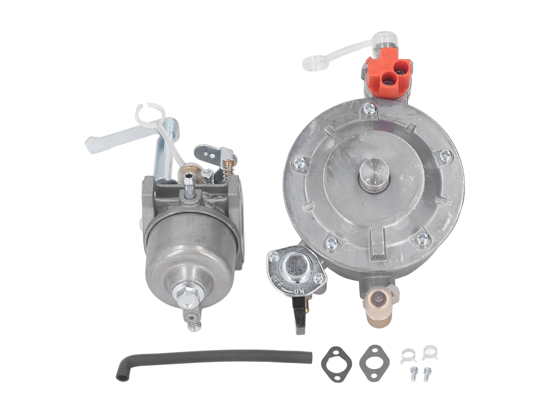 Carburador de combustível duplo lpg ng, peça acessório para geradores 154f 156f 1kw com MARCA