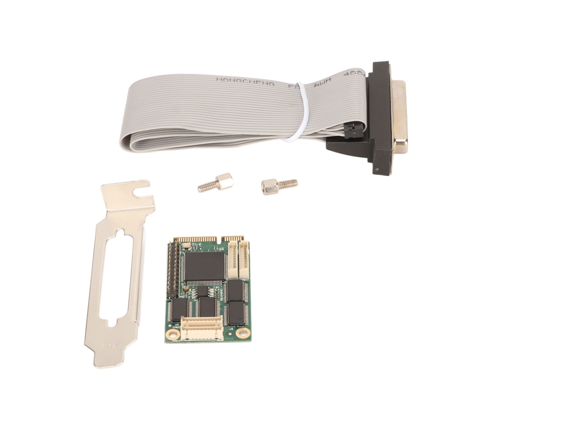 Placa De Expansão De Porta Paralela Pcie Minipcie Ch384l 1p Db 25 Ltp1 Riser Card