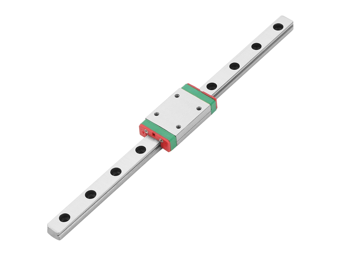 Riel Lineal Mini Mgn7h 150mm + 1 Bloque Deslizante Ancho 17mm Longitud Estándar
