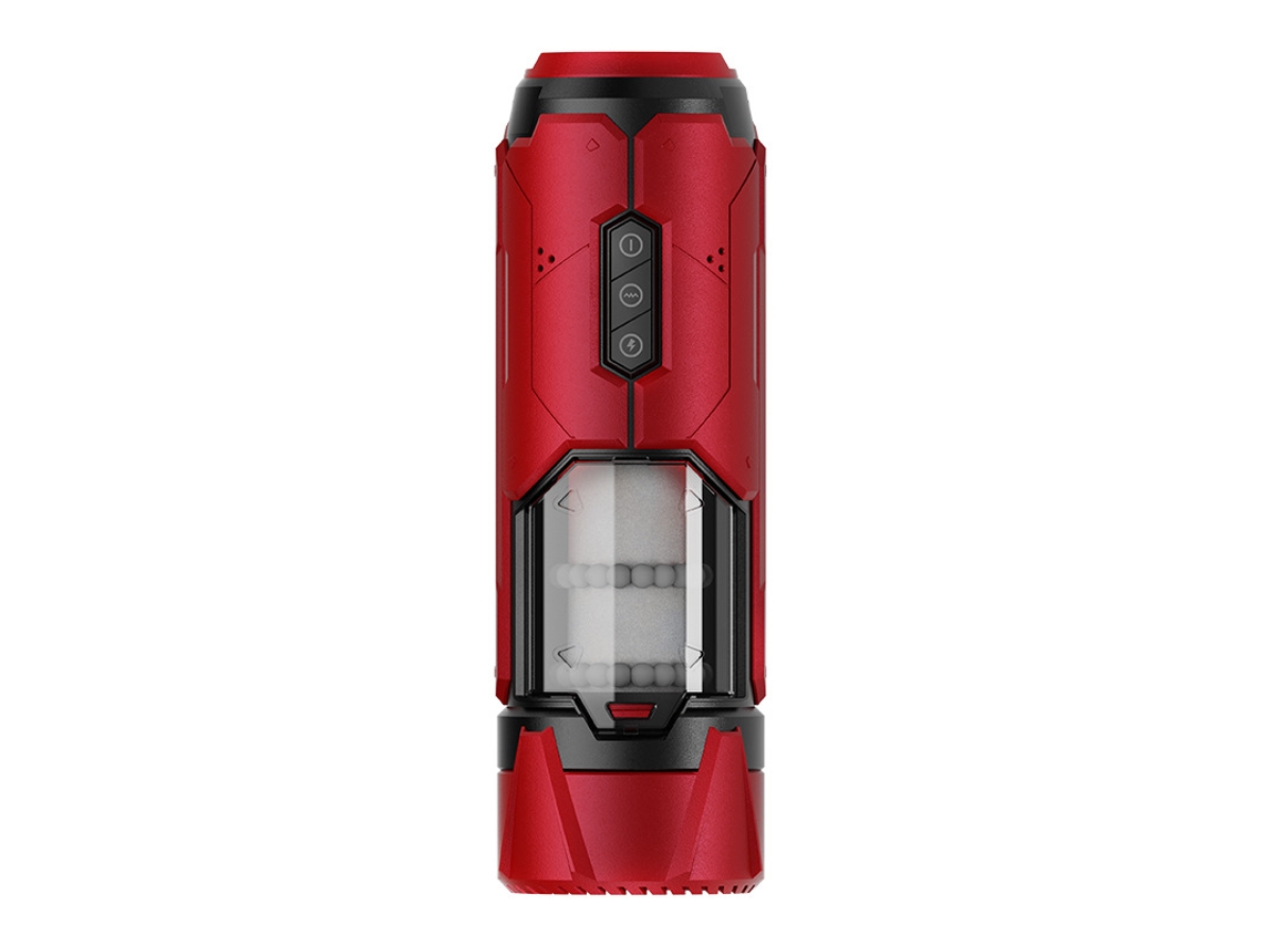 Copo Masturbador Masculino Automtico Com 7 Modos De Impulso E Vibrao (vermelho) Yizhood