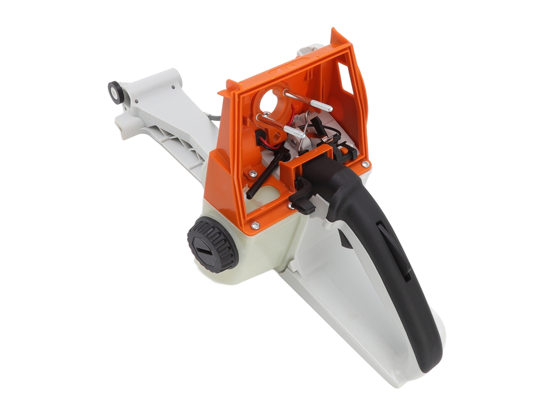 Peça de reposição para o tanque de combustível, alça traseira com tampa para motosserra Stihl MS660 066 MS650.