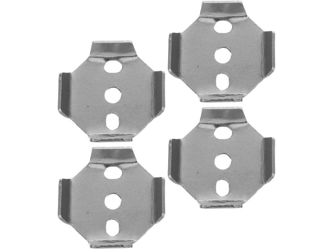Base De Montagem Para Barra Toalha, 8 Peças, Acessórios Para Banheiro, Suporte Universal Em Aço Inoxidável Para Barra De