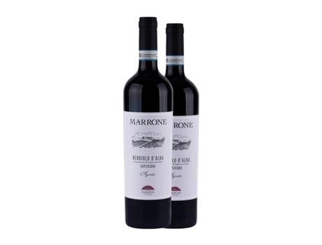 Vinho MARRONE Superiore Agrestis Nebbiolo Nebbiolo d'Alba (0.75 L - 2 Unidades)