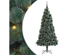 Conjunto 1 Árvore De Natal Artificial Vidaxl Verde Plástico (180 Cm)